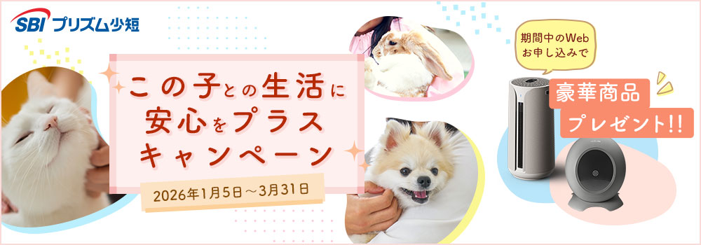 この子との生活に安心をプラスキャンペーン