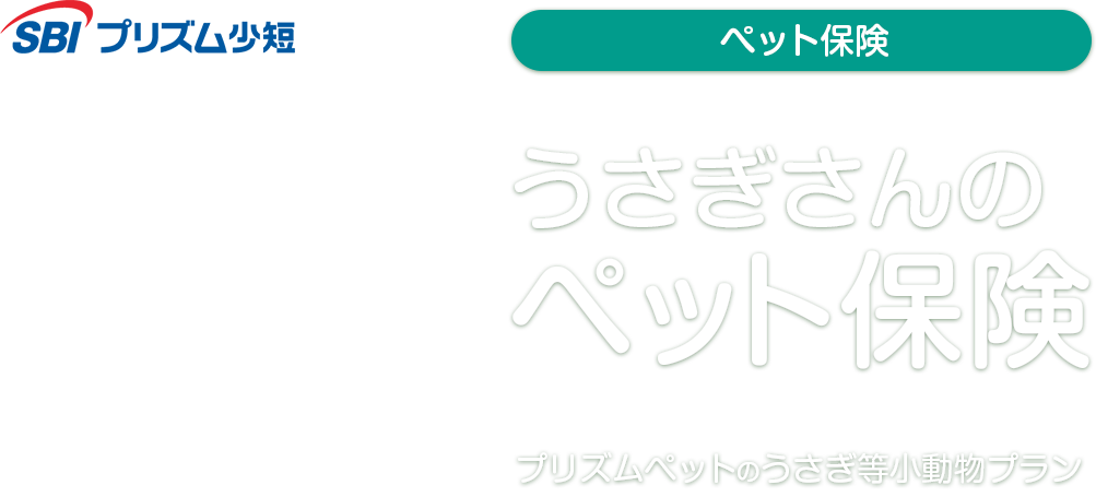 うさぎさんのペット保険 プリズムペットのうさぎ等小動物プラン
